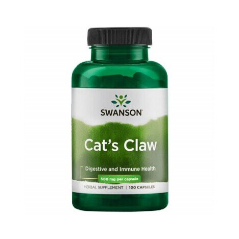 Swanson Cat's Claw (Gheara matei) 500 mg - 100 Capsule